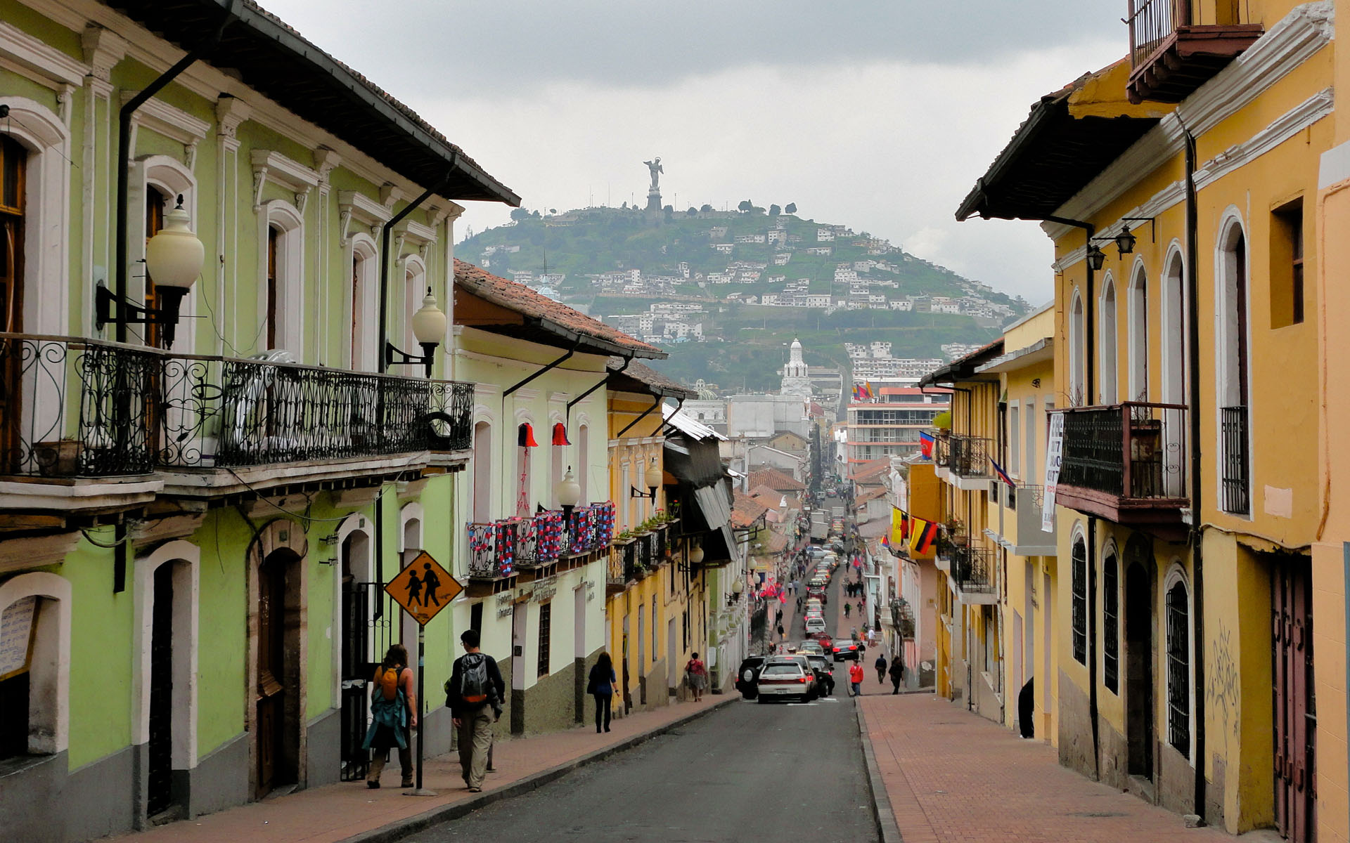 Old-Town-Street-Quito-Ecuador