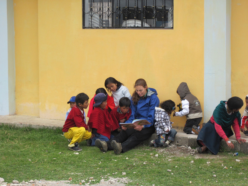 reading with child